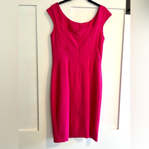 Calvin Klein Vibrant Pink Midi Dress - Picture 3 of 6